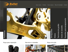 Tablet Screenshot of bulletmoto.com